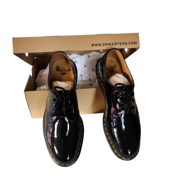 EUC Dr. Martens AirWair Patent Leather 1461 Oxford Style - Picture 2 of 7